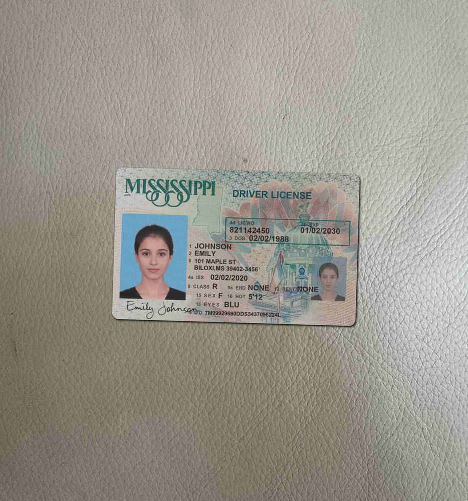 Mississippi Driver License